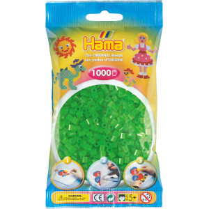 Hama Midi Neon Green 1000pcs 207-37