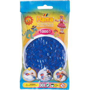 Hama Midi Neon Blue 1000pcs 207-36