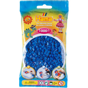 Beads to Plate Hama Midi Light Blue 1000pcs 207-09