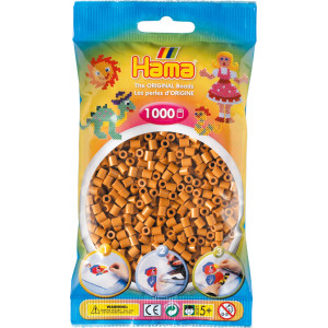 Hama Midi Light Brown 1000pcs 207-21