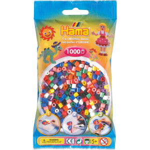 Beads to Plate Hama Midi Basic Mix 1000 pcs 207-00
