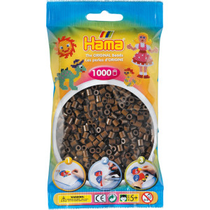 Beads to Plate Hama Midi Brown 1000pcs 207-12