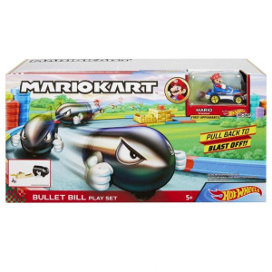 Hot Wheels Mario Kart Bullet Bill Play set